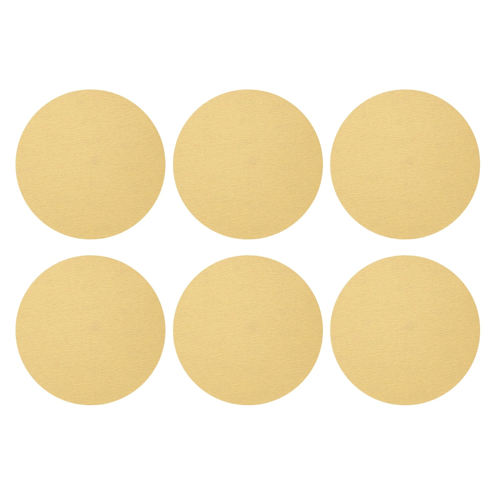 10 Pcs 9 Inch Sanding Disc 180 Grit Hook and Loop Sandpaper, Gold