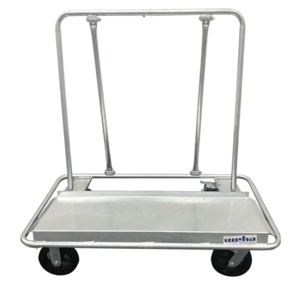 WEHA GALVANIZED GRANITE SHOP CART - BROKEN DOWN