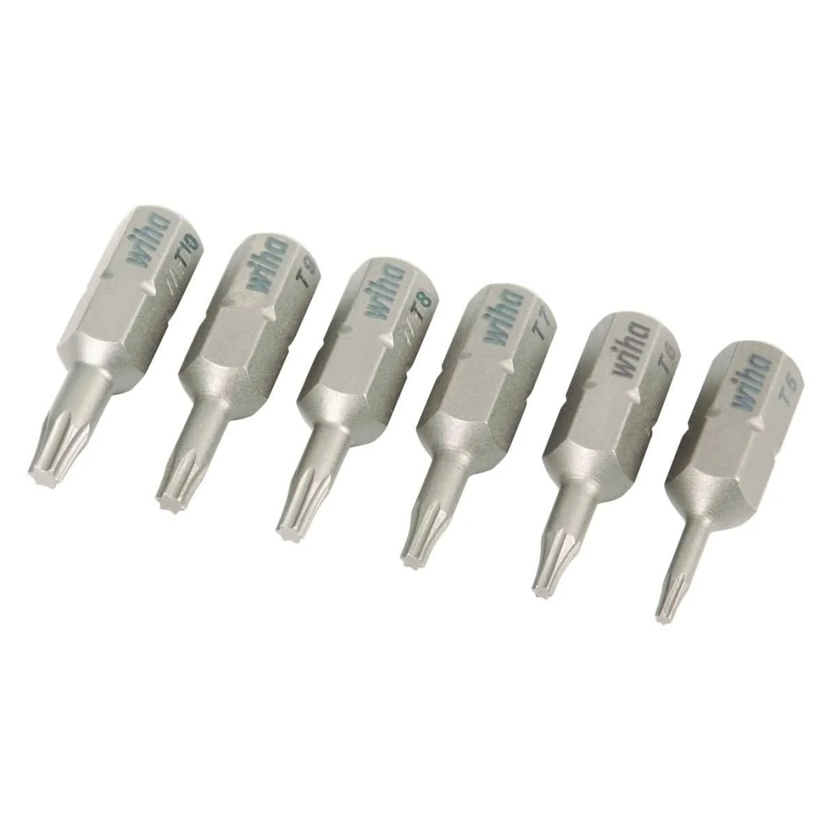 Wiha 71570 Torx Insert Bit T5 - T10 6 Pack