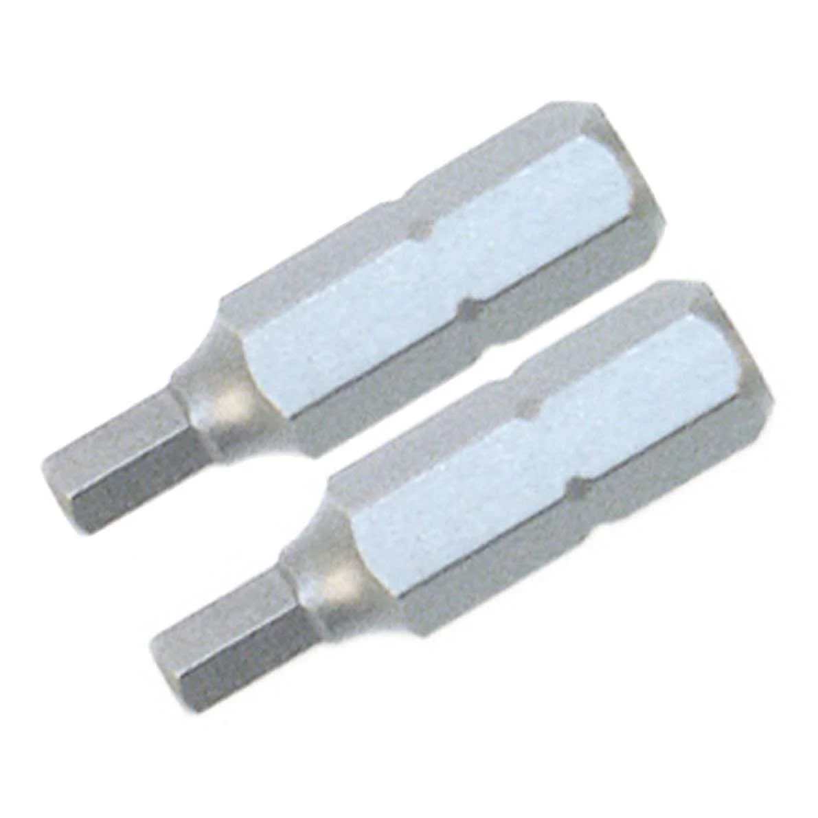 Wiha 71984 Security Hex Insert Bit 6.0 x 25mm 2Pk