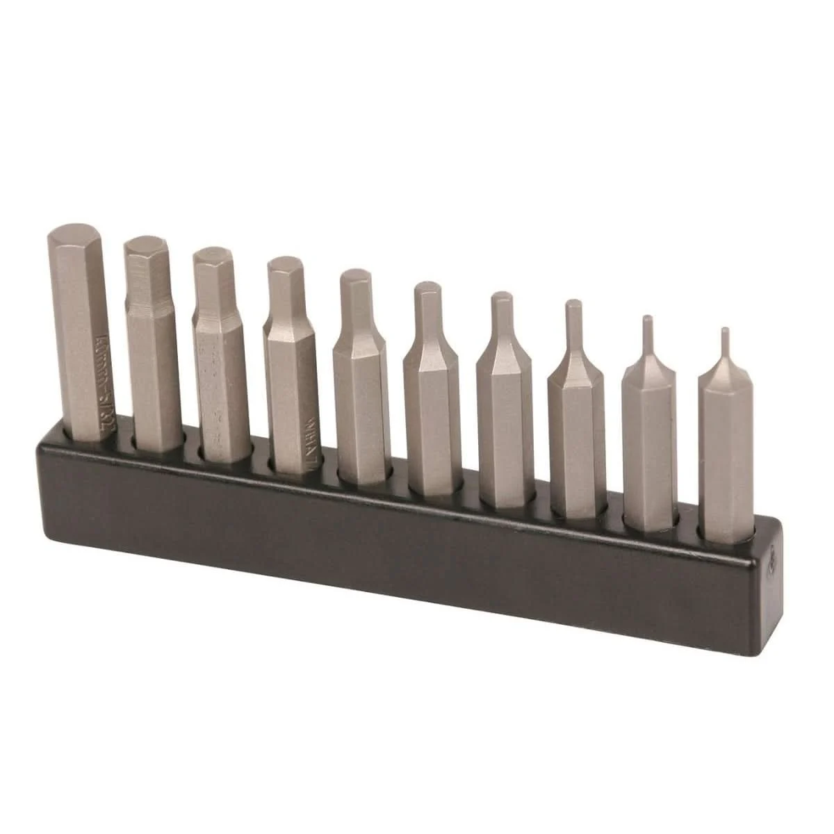Wiha 75982 Micro Bit Hex Inch 10 Pack