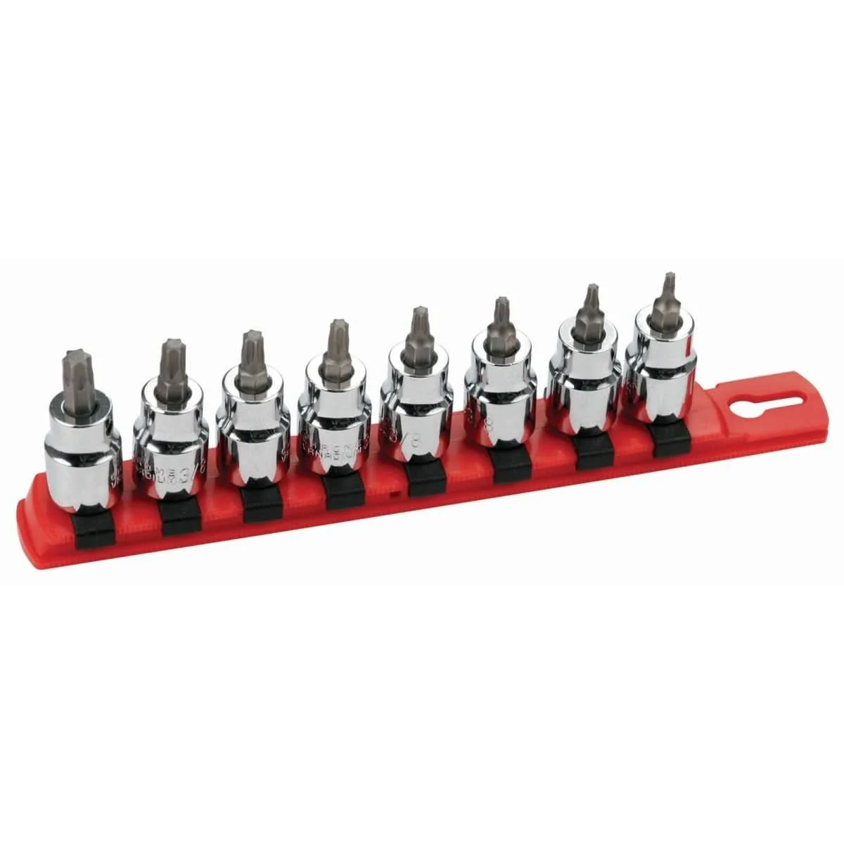 Wiha 76395 Torx Bit Socket 3/8" Square Drive T9-T40 8 Piece Set