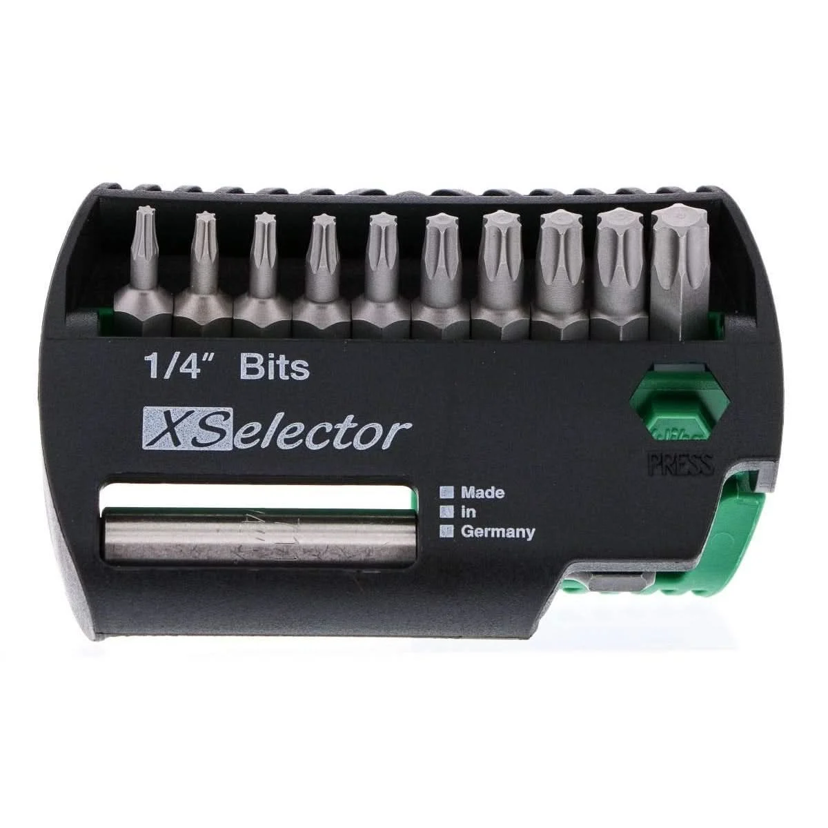 Wiha 79445 Torx XSelector Bit Set with Quick Release Holder