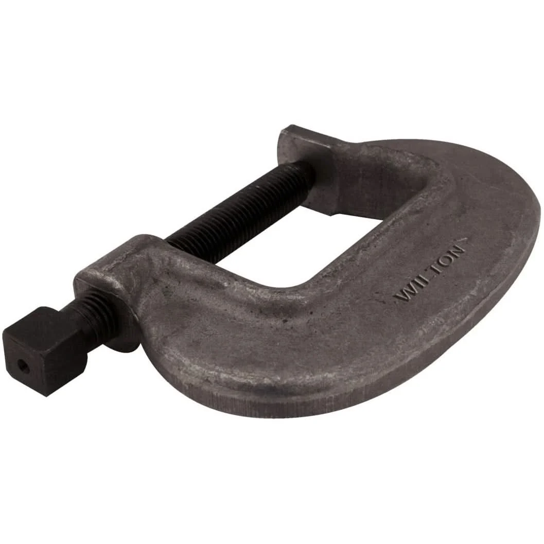 Wilton 14518 1-FC, "O" Series Bridge C-Clamp - Full Closing Spindle, 0" - 1-7/16" Jaw Opening, 1-1/8" Throat Depth