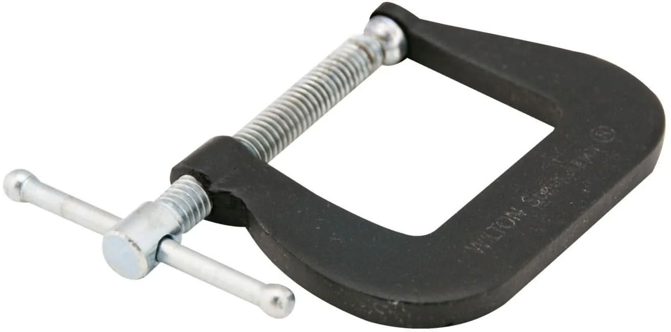 Wilton 21306 Forged Super Junior degree C-Clamp 0 - 3" Opening Capacity, 1-3/8" Throat Depth