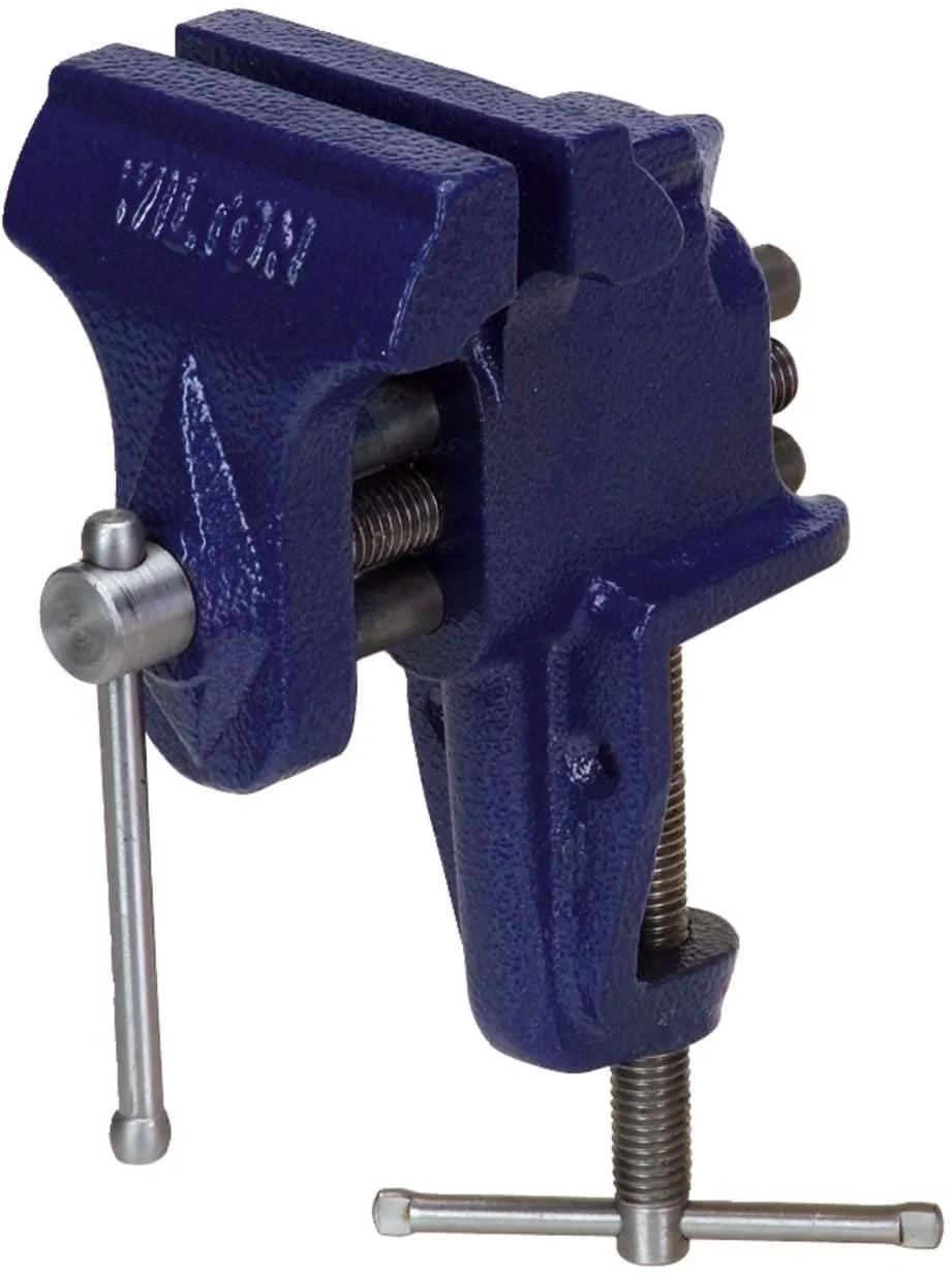 Wilton 33153 3" Clamp-On Vise, Swivel Base