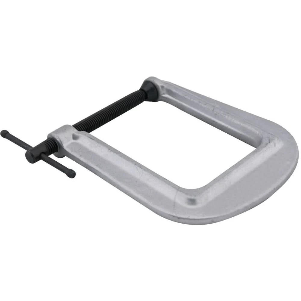 Wilton 42525 Deep-Reach Carriage C-Clamp, 0" - 2-1/2" Jaw Opening, 4" Throat Depth