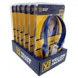 Yellow Jacket 10996 Neck Flashlight - Counter Display, 6-pack