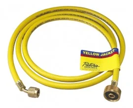 Yellow Jacket 18372 CVB-72 72" New Cylinder Hose, 3/8" Standard, 3/8" Female flare x 3/4" NPS