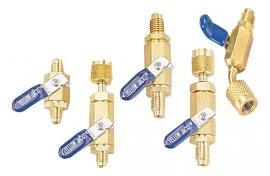 Yellow Jacket 18990 1/4" Vacuum Charge Valve with side port