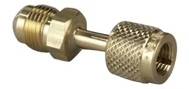 Yellow Jacket 19101 4814 Quick Coupler, 1/4" Female x 1/4" Male fl., R-12