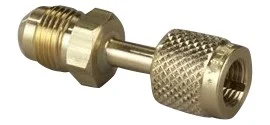 Yellow Jacket 19103 6816 Quick Coupler, 3/8" Female x 3/8" Male flare