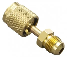 Yellow Jacket 19117 Quick Coupler, 1/4" SealRight™ Str. x 3/8" Male flare