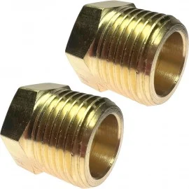 Yellow Jacket 19130 Reducing Adapter, 1/4" Male fl. to 3/8" Female fl.