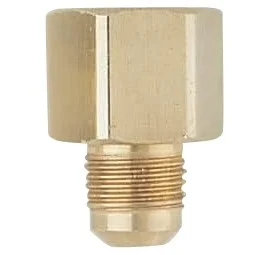 Yellow Jacket 19133 Reducing Adapter, 3/8" Female fl. to 1/2" Male fl.