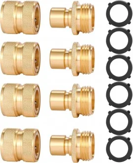 Yellow Jacket 19152 ADD-A-Hose Coupler, 3/4" Male flare
