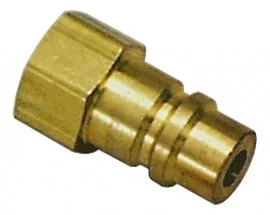 Yellow Jacket 19153 Adapter, 1/2" Female Acme hex x 13 mm R-134a low-side Male