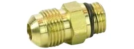 Yellow Jacket 19157 Quick Coupler, 14 mm Male x 1/4" Male fl., R-134a