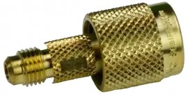 Yellow Jacket 19163 Quick Coupler, Acme 1/2" SealRight™ x 1/4" Male flare, R-134a