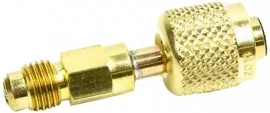 Yellow Jacket 19171 NEW Quick Coupler, 1/4" Female x 1/4" Male fl. with Schrader, R-12