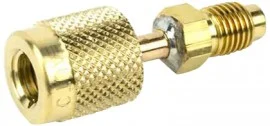 Yellow Jacket 19172 NEW Quick Coupler, 3/8" Female Str. x 1/4" Male flare