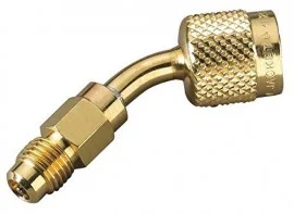 Yellow Jacket 19173 Quick Coupler, 5/16" Female 45° x 1/4" Male flare