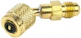 Yellow Jacket 19174 Quick Coupler, 1/4" Female 45° x 5/16" Male flare