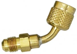 Yellow Jacket 19175 Quick Coupler, 5/16" Female 45° x 5/16" Male flare
