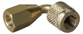 Yellow Jacket 19210 4822P Quick Coupler, 1/4" Female 90° x 1/8" NPT Female