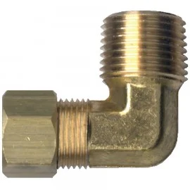 Yellow Jacket 19211 Quick Coupler, 1/4" Female 90° x 1/8" Male MPT