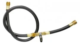 Yellow Jacket 19696 BCB-96 96" Heavy Duty Hose, 3/8" straight x 3/8" 45°, PLUS II™, 3/8"