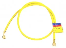 Yellow Jacket 22018 HAVS-18 18" Yellow Hose with SealRight fitting, PLUS II™, 1/4"