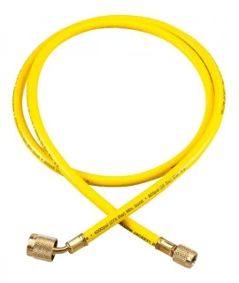 Yellow Jacket 22060 HAVS-60 60" Yellow Hose with SealRight fitting, PLUS II™, 1/4"