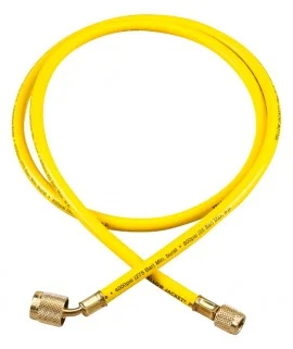 Yellow Jacket 22096 HAVS-96 96" Yellow Hose with SealRight fitting, PLUS II™, 1/4"