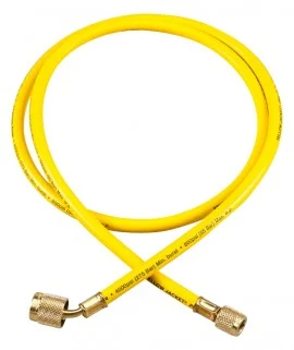Yellow Jacket 22110 HAVS-120 10' Yellow Hose with SealRight fitting, PLUS II™, 1/4"