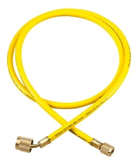 Yellow Jacket 22112 HAVS-144 12' Yellow Hose with SealRight fitting, PLUS II™, 1/4"