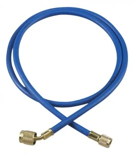 Yellow Jacket 22218 HAVS-18 18" Blue Hose with SealRight fitting, PLUS II™, 1/4"
