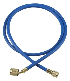 Yellow Jacket 22272 HAVS-72 72" Blue Hose with SealRight fitting, PLUS II™, 1/4"