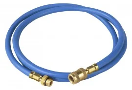 Yellow Jacket 22310 HAVS-120 10' Blue Hose with SealRight fitting, PLUS II™, 1/4"
