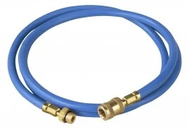 Yellow Jacket 22312 HAVS-144 12' Blue Hose with SealRight fitting, PLUS II™, 1/4"