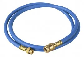 Yellow Jacket 22399 HAVS-1200 100' Blue Hose with SealRight fitting, PLUS II™, 1/4"