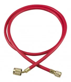 Yellow Jacket 22712 HAVS-144 12' Red Hose with SealRight fitting, PLUS II™, 1/4"