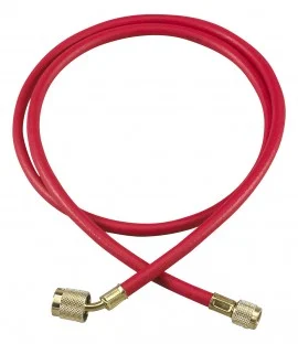 Yellow Jacket 22799 HAVS-1200 100' Red Hose with SealRight fitting, PLUS II™, 1/4"