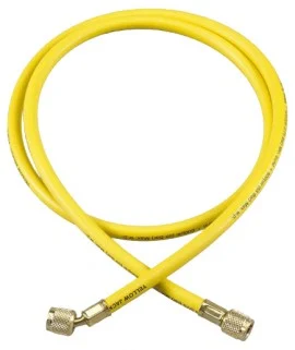 Yellow Jacket 25036 HAVBV-36 36" Yellow Hose with FlexFlow valve, PLUS II™ 1/4"