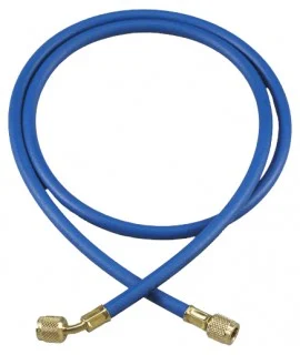 Yellow Jacket 25325 HAVBV-300 25' Blue Hose with FlexFlow valve, PLUS II™ 1/4"