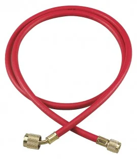 Yellow Jacket 25750 HAVBV-600 50' Red Hose with FlexFlow valve, PLUS II™ 1/4"
