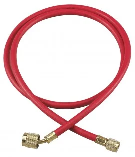 Yellow Jacket 25799 HAVBV-1200 100' Red Hose with FlexFlow valve, PLUS II™ 1/4"