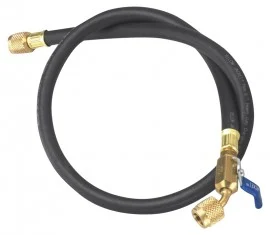 Yellow Jacket 25848 HCABV-48 48" Heavy Duty Hose with FlexFlow, PLUS II™ 1/4"