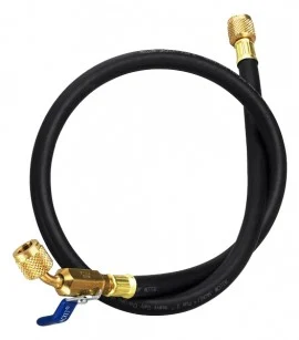 Yellow Jacket 25896 HCABV-96 96" Heavy Duty Hose with FlexFlow, PLUS II™ 1/4"