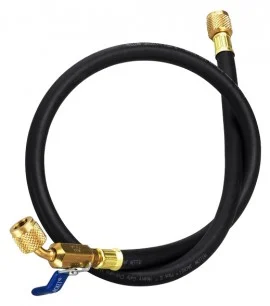 Yellow Jacket 25912 HCABV-144 12' Heavy Duty Hose with FlexFlow, PLUS II™ 1/4"